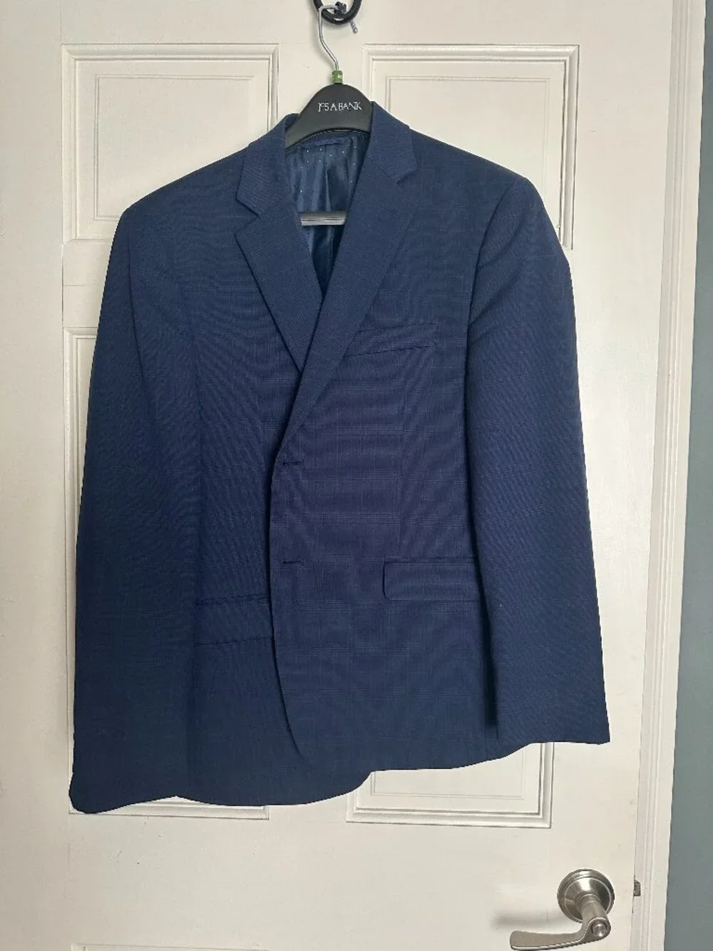 Men's Suit Coat Navy Blue, 40S